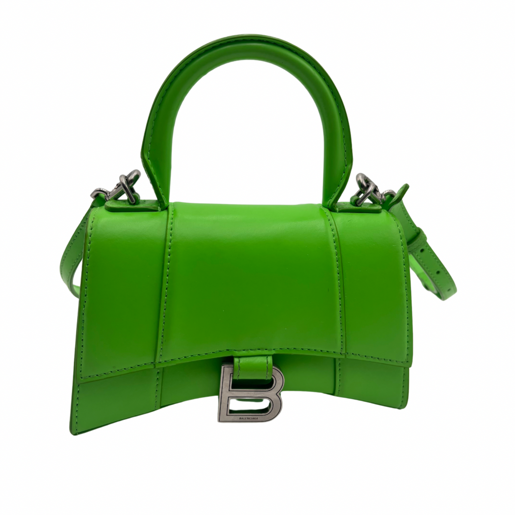 Balenciaga Green Hourglass Bag