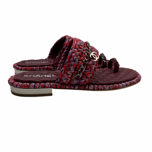 Chanel Pink/Purple Sandal