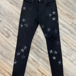 Amiri Bandana Black Jeans