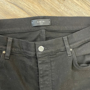 Amiri Bandana Black Jeans