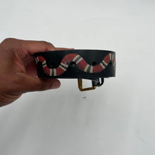 Load image into Gallery viewer, Gucci Snake Black Belt