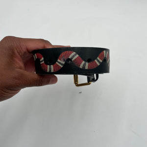 Gucci Snake Black Belt