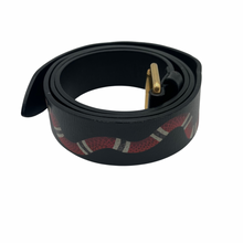 Load image into Gallery viewer, Gucci Snake Black Belt