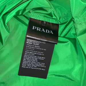 Prada Men’s Green Double Match Re-Nylon Shirt