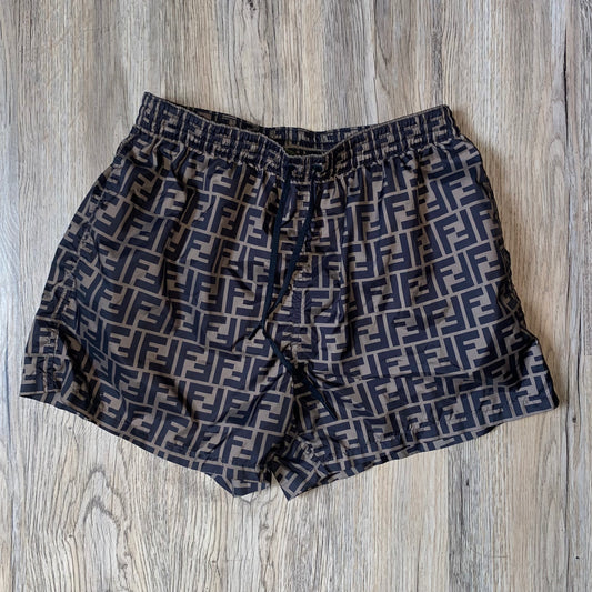 Fendi Monogram Swim Trunks