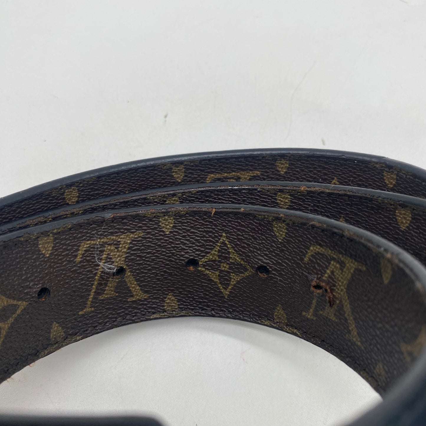 Louis Vuitton Black Reversible Belt
