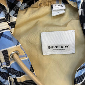 Burberry Plaid Windbreaker