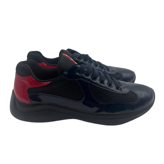 Prada Navy/Red Sneaker