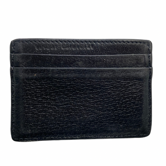 Gucci Black Leather Cardholder