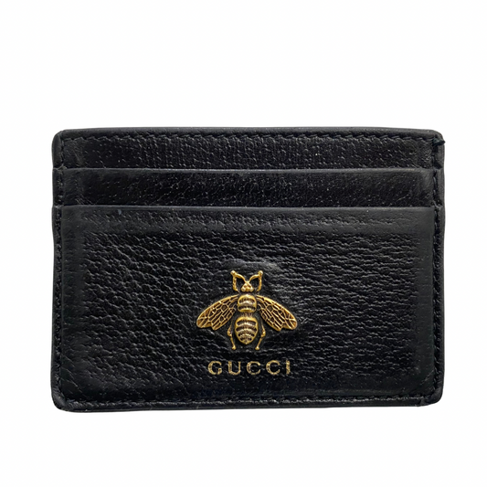 Gucci Black Leather Cardholder