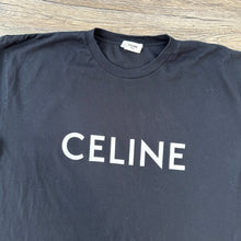 Load image into Gallery viewer, Celine Graphic Tee Black