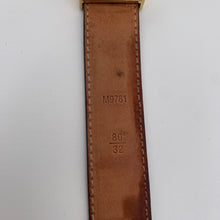 Load image into Gallery viewer, Louis Vuitton Monogram Skinny Belt