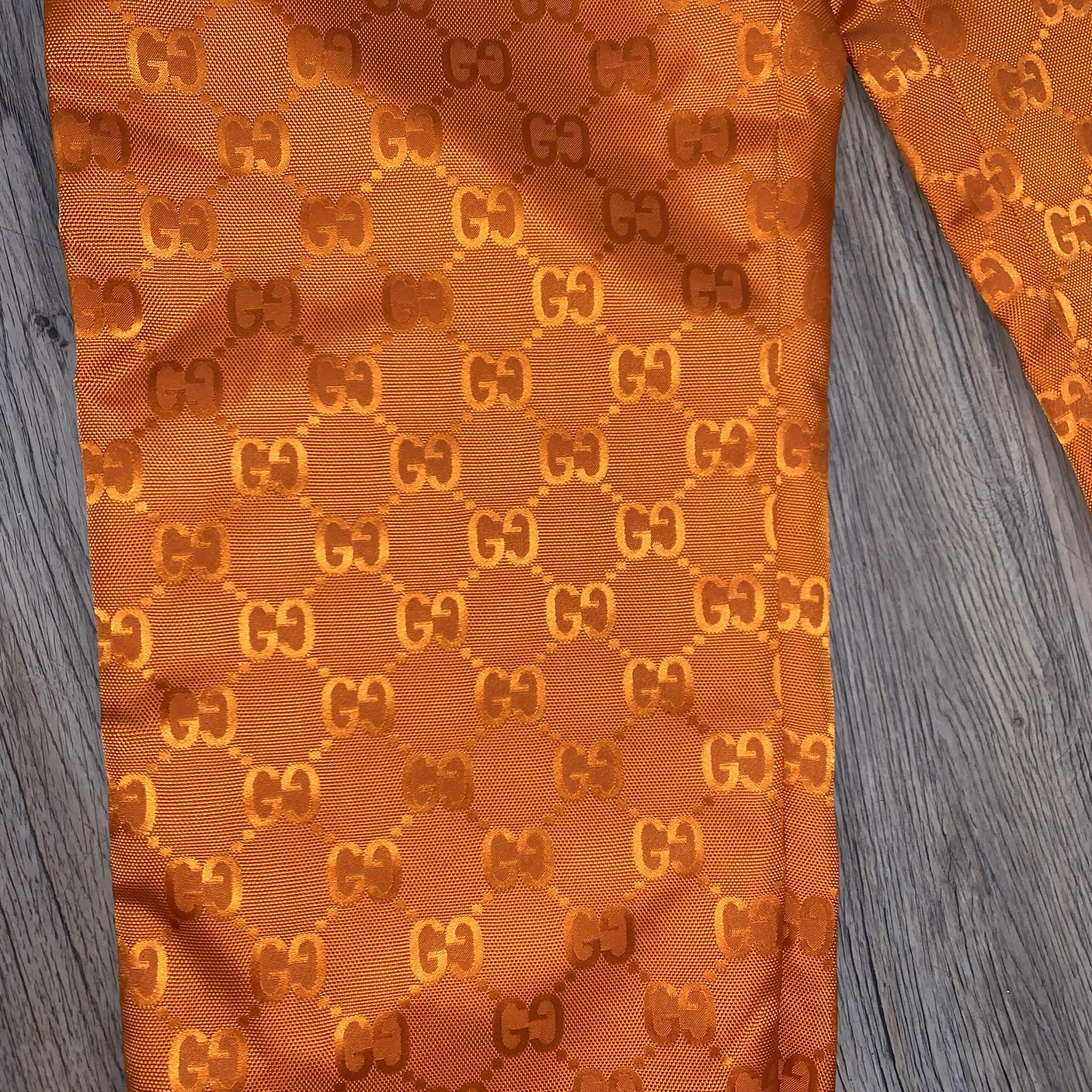 Gucci Orange Monogram Pants – RCR Luxury Boutique