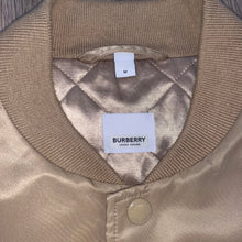 Load image into Gallery viewer, Burberry Tan Bomber Jacket