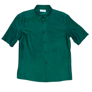 Saint Laurent Green Button Up Shirt