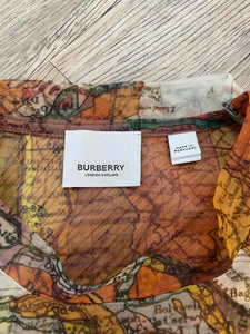 Burberry Map Mesh Tshirt