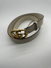 Load image into Gallery viewer, Gucci Marmont Crème Belt