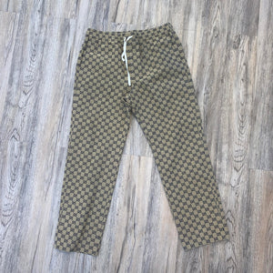 Gucci Monogram Canvas Pants