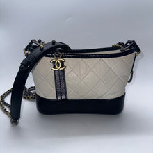 Load image into Gallery viewer, Chanel Black/White Quilted Bag
