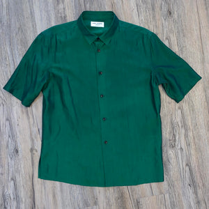 Saint Laurent Green Button Up Shirt
