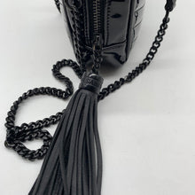 Load image into Gallery viewer, YSL Black Patent Leather Crossbody Bag