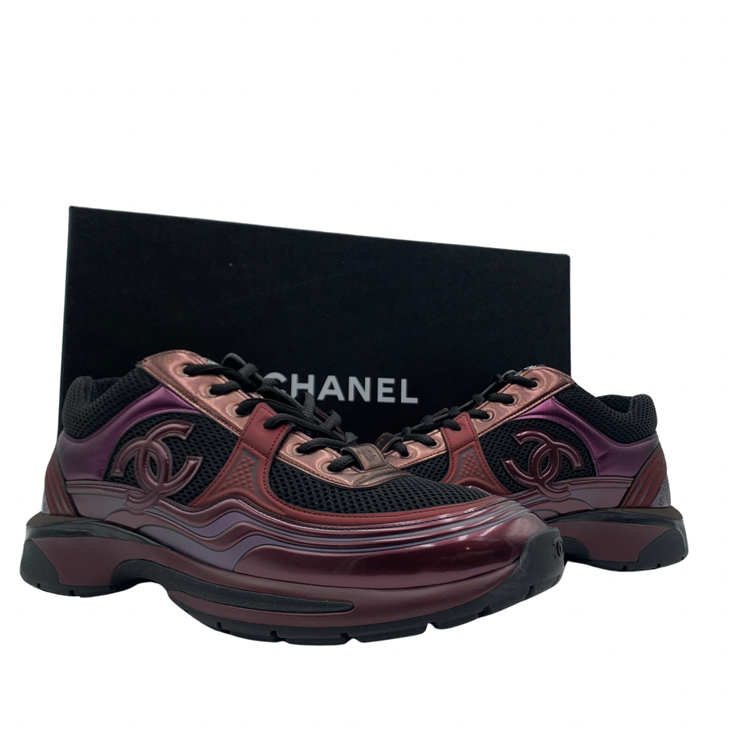 Chanel Chrome Sneaker