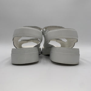 Celine White Leather Mens Sandals