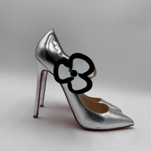 Load image into Gallery viewer, Christian Louboutin Silver Pointed Pump