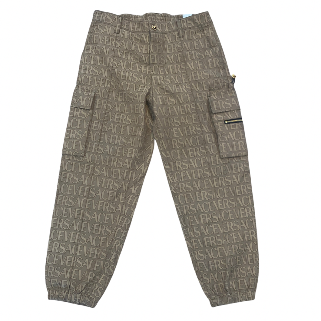 Versace Monogram Cargo Pants