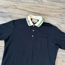 Load image into Gallery viewer, Gucci Black Polo Shirt