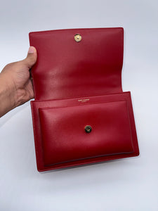 YSL Red Sunset Bag