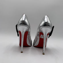 Load image into Gallery viewer, Christian Louboutin Silver Pointed Pump