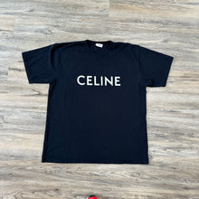 Load image into Gallery viewer, Celine Graphic Tee Black