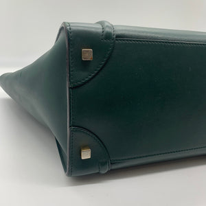 Celine Green Medium Phantom Tote Bag