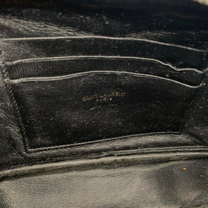 YSL Black Patent Leather Crossbody Bag