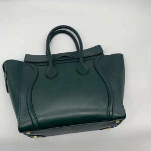 Celine Green Medium Phantom Tote Bag
