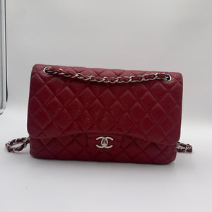 Chanel Classic Red Handbag