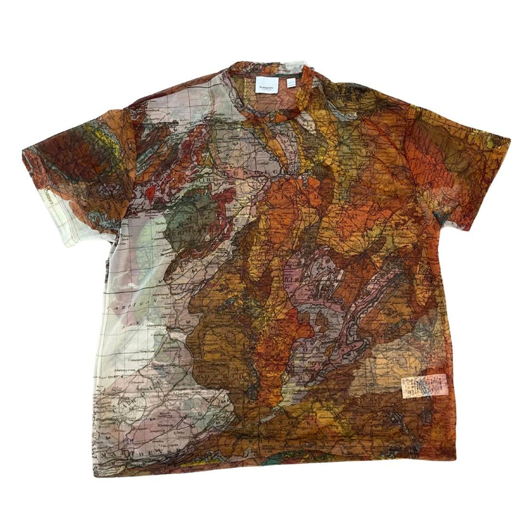 Burberry Map Mesh Tshirt