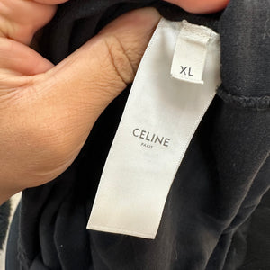 Celine Graphic Tee Black