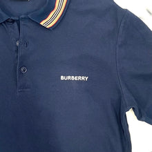 Load image into Gallery viewer, Burberry Navy Blue Polo