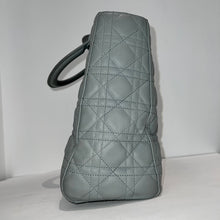 Load image into Gallery viewer, Dior Matte Grey Lady Bag