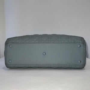Dior Matte Grey Lady Bag