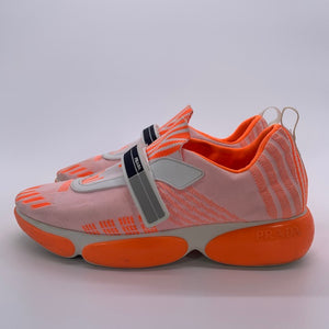 Prada White/Orange Sneaker