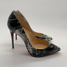 Load image into Gallery viewer, Christian Louboutin Black/ White Heel