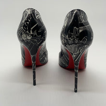 Load image into Gallery viewer, Christian Louboutin Black/ White Heel