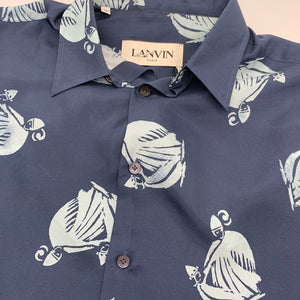 Lanvin Blue Shirt