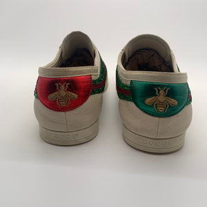 Gucci White Glitter Sneaker