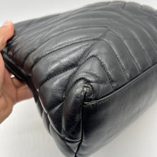 Load image into Gallery viewer, YSL Black Leather Crossbody Bag