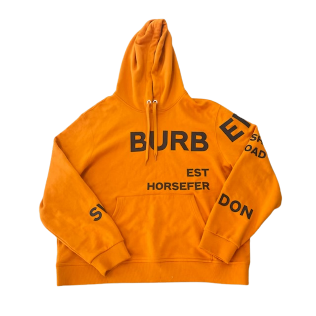 Burberry hoodie orange Clearance