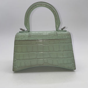 Balenciaga Light Green Hourglass Bag